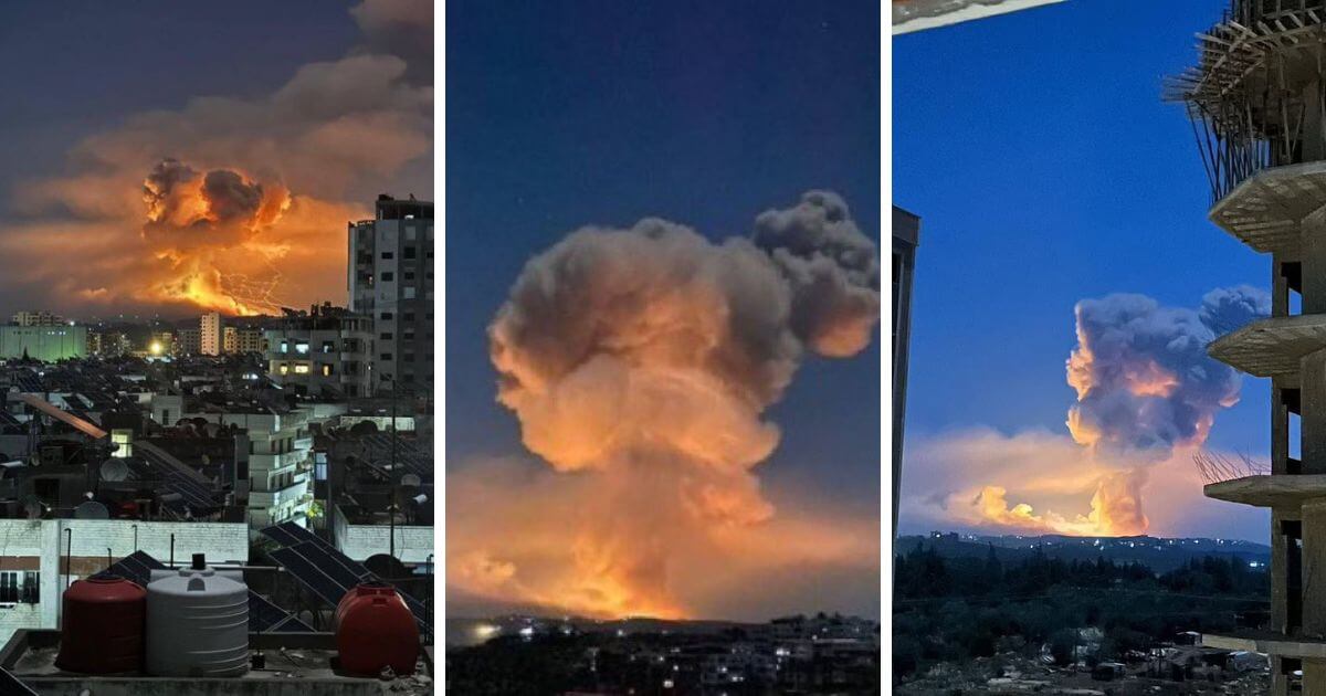 Explosão na Síria: “Bomba Terremoto” de Israel registra tremor sísmico e viraliza nas redes